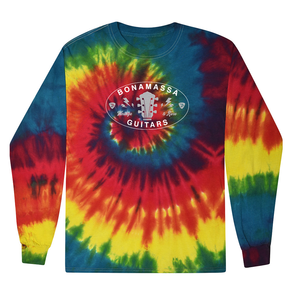 Joe Bonamassa Vintage Rare langermet tie-dye bomull