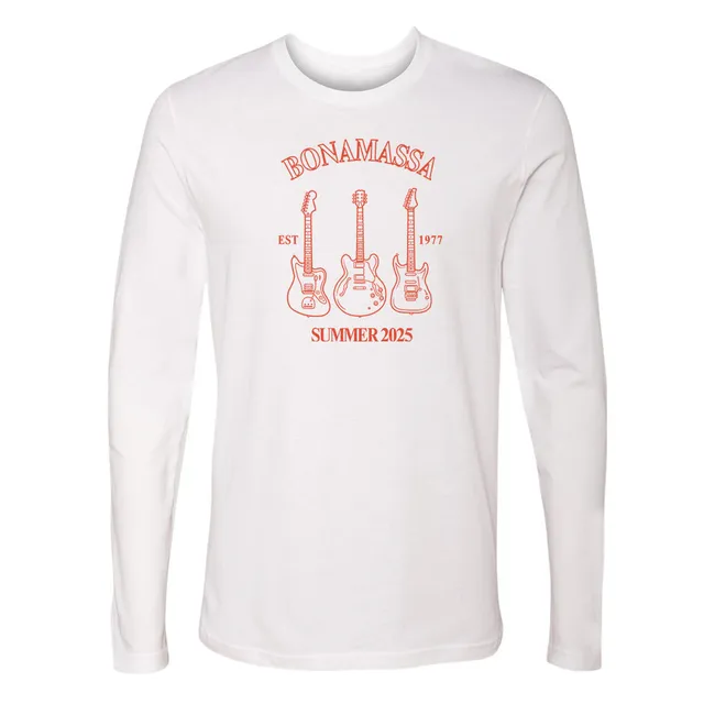 Joe Bonamassa Summer 2025 Langermet T-skjorte herre svart