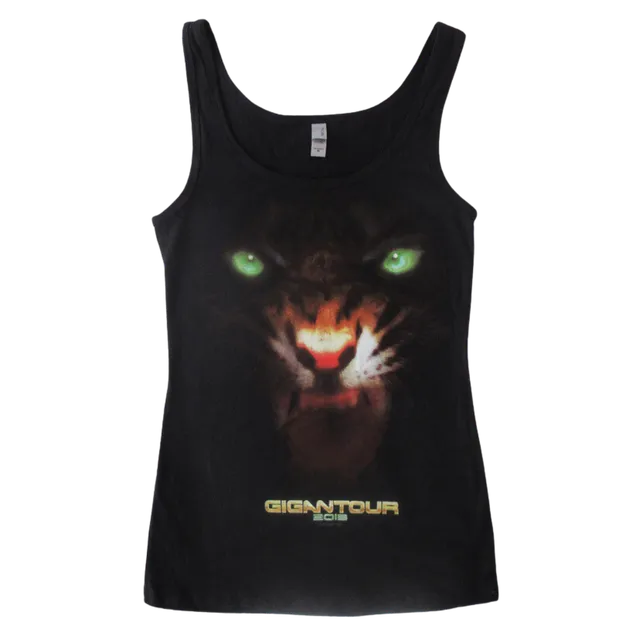 Megadeth Gigantour 2013 singlet dame svart bomull