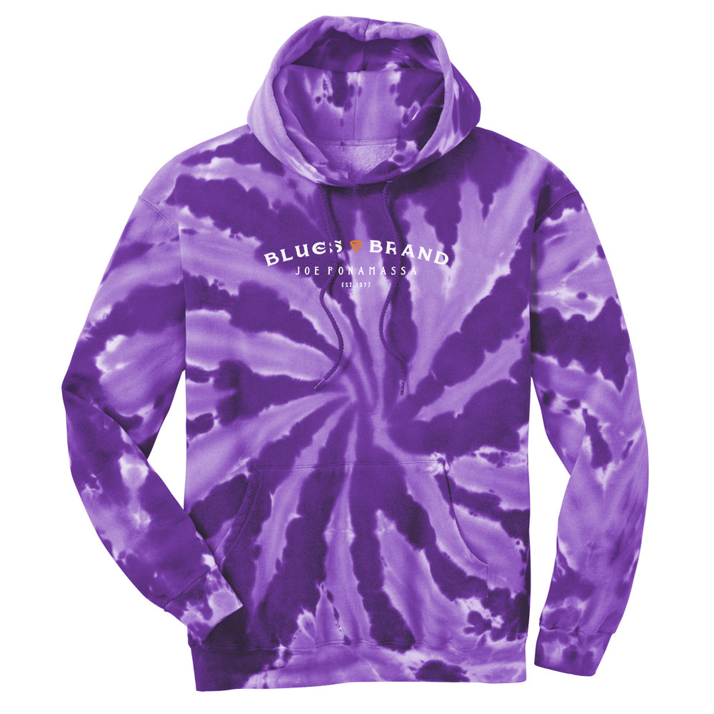 Joe Bonamassa Blues Brand tie-dye hettegenser unisex
