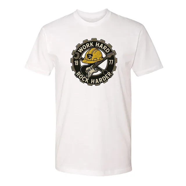 Joe Bonamassa Work Hard, Rock Harder t-skjorte svart bomull