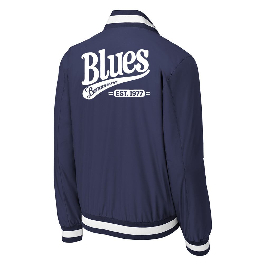 Joe Bonamassa Blues Est 1977 varsityjakke herre isolert