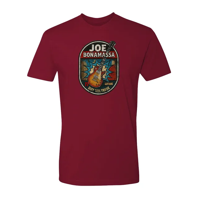 Joe Bonamassa Premium Collection t-skjorte svart bomull