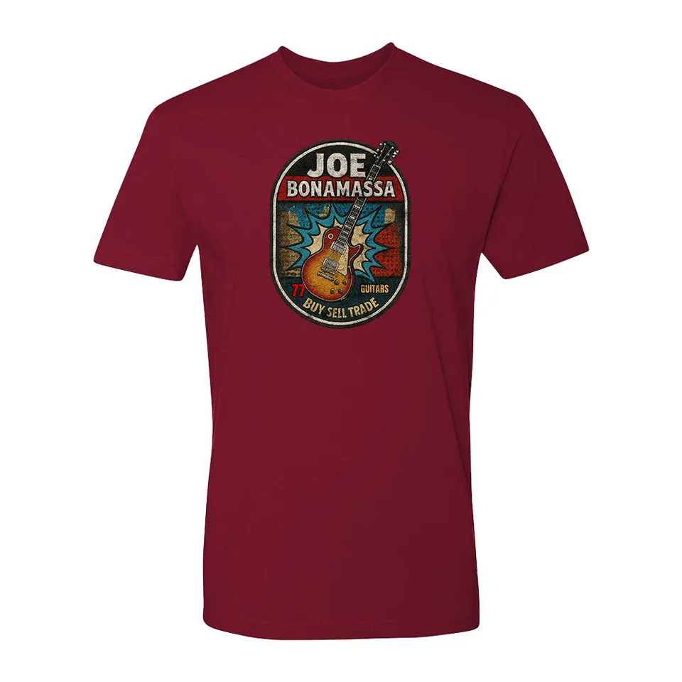 Joe Bonamassa Premium Collection t-skjorte svart bomull
