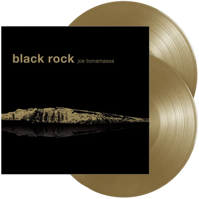 Joe Bonamassa Black Rock dobbel vinyl gull 180g repress