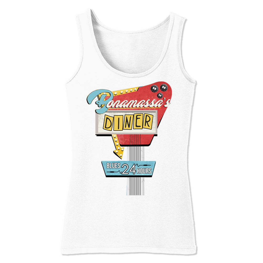 Joe Bonamassa Bonamassa's Diner Tank singlet dame Svart