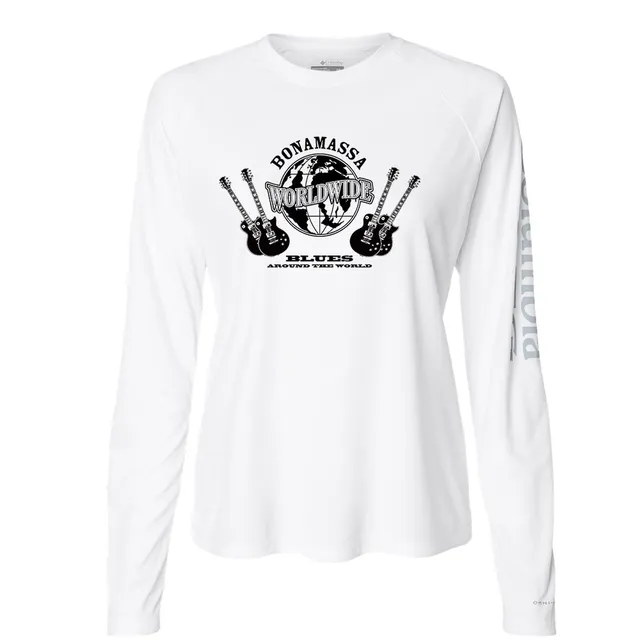 Joe Bonamassa Worldwide Blues Columbia Tidal langermet t-skjorte dame svart UPF50