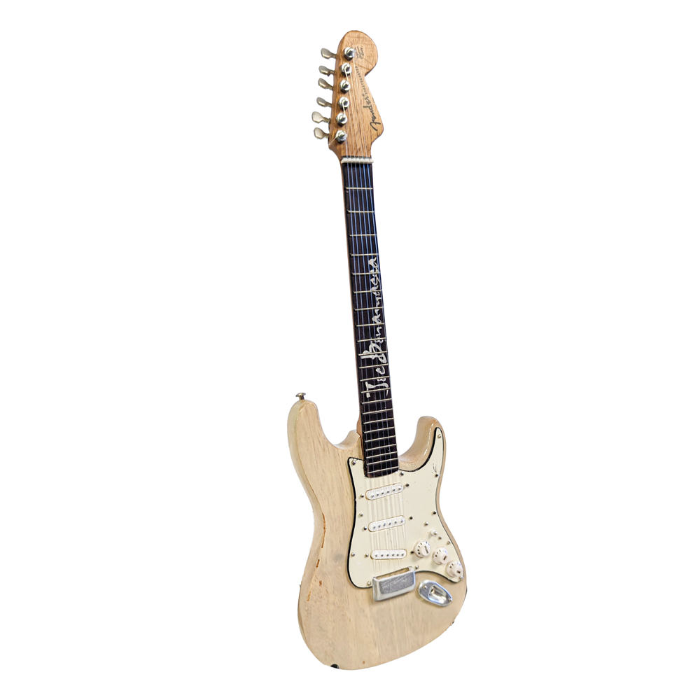 Joe Bonamassa 1959 Stratocaster minigitar blonde samleobjekt