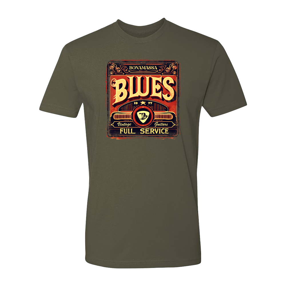 Joe Bonamassa Full Service Blues t-skjorte unisex bomull