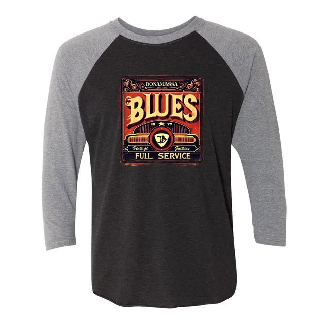 Joe Bonamassa Full Service Blues t-skjorte 3/4 triblend