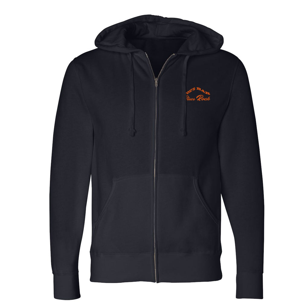 Joe Bonamassa Joe's Blues Rock Bar hoodie unisex glidelås