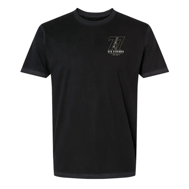 Joe Bonamassa Six Strings Athletics T-skjorte vasket svart
