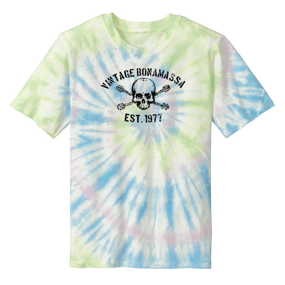 Joe Bonamassa JB Vintage Tie Dye t-skjorte royal