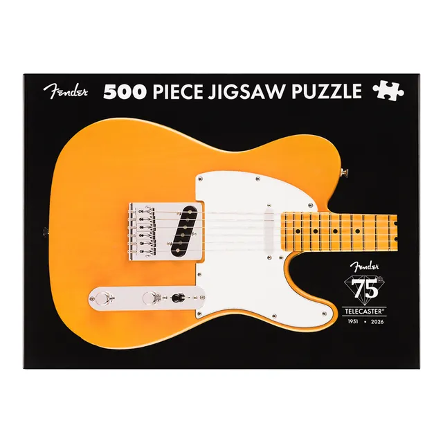 Fender 75th Anniversary Telecaster puslespill 500 brikker
