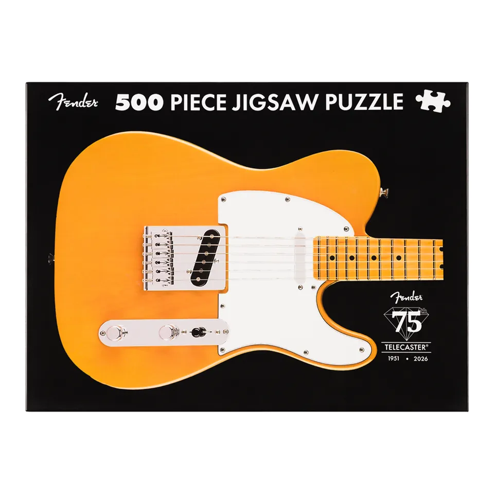 Fender 75th Anniversary Telecaster puslespill 500 brikker