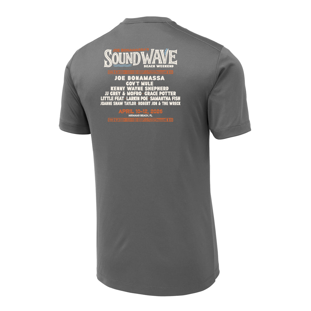 Joe Bonamassa 2026 Sound Wave Beach Weekend t-skjorte