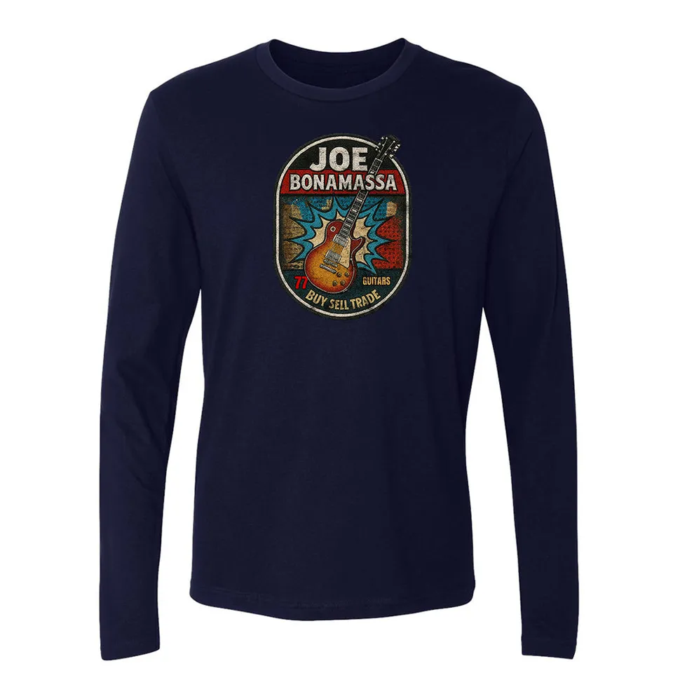 Joe Bonamassa Premium Collection langermet t-skjorte svart