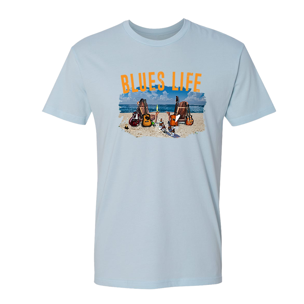 Joe Bonamassa Blues Life t-skjorte unisex brysttrykk