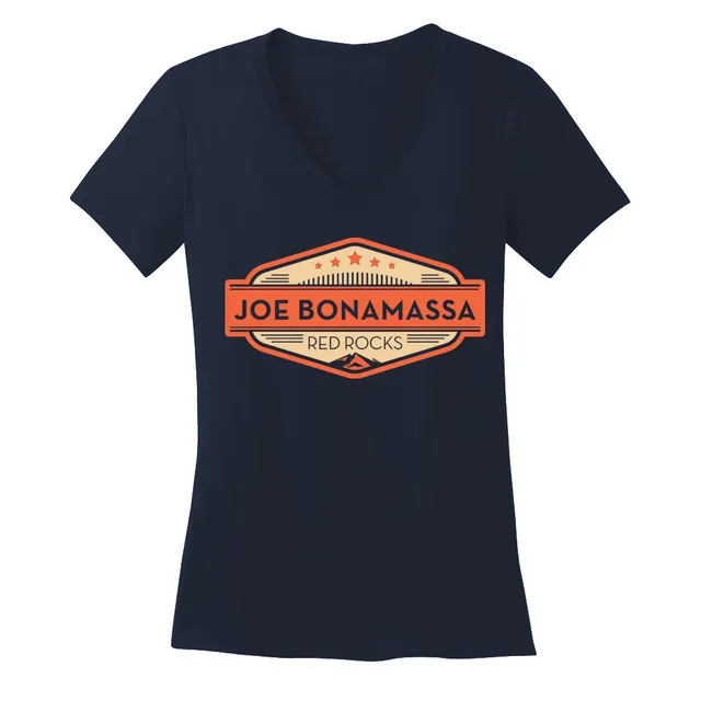 Joe Bonamassa 2023 Red Rocks v-hals dame bomull