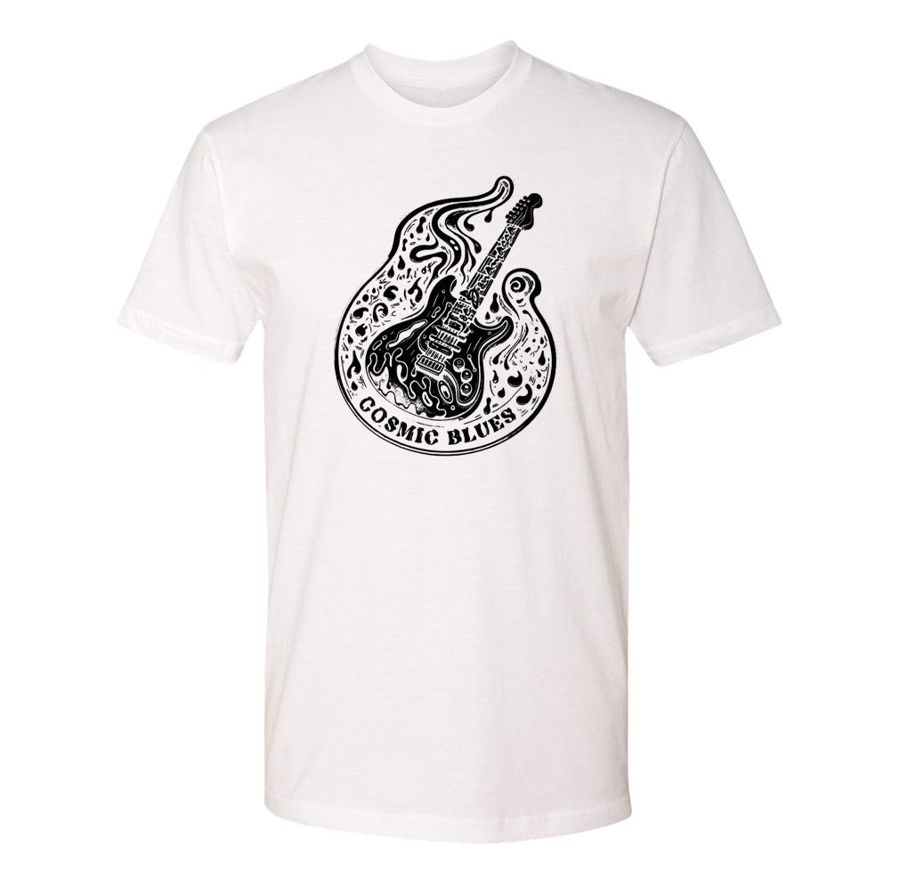 Joe Bonamassa Cosmic Blues Melt t-skjorte svart bomull