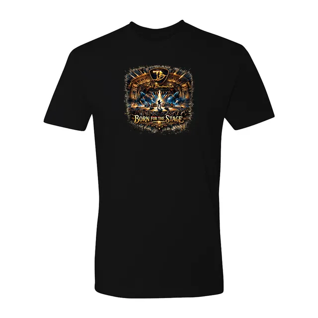 Joe Bonamassa Born For The Stage t-skjorte unisex bomull