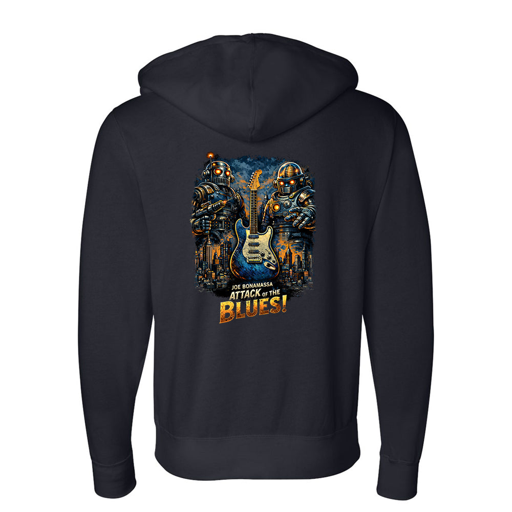 Joe Bonamassa Attack Of The Blues Zip-Up Hoodie hettejakke