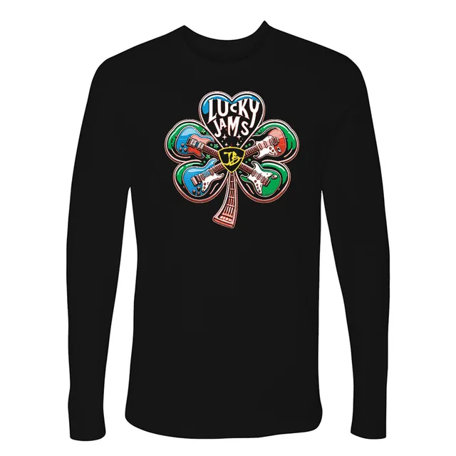 Joe Bonamassa Lucky Jams Long Sleeve t-skjorte svart