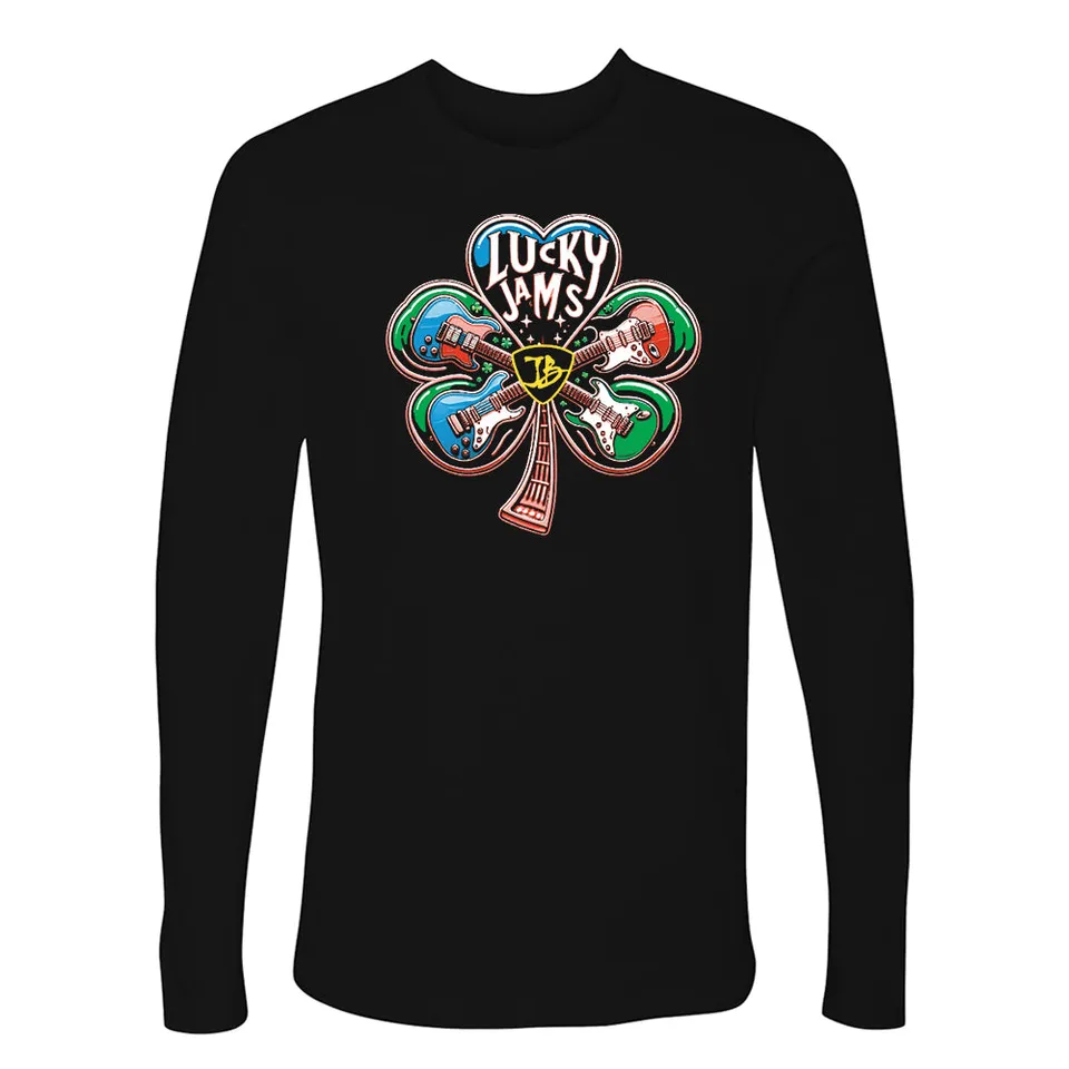 Joe Bonamassa Lucky Jams Long Sleeve t-skjorte svart