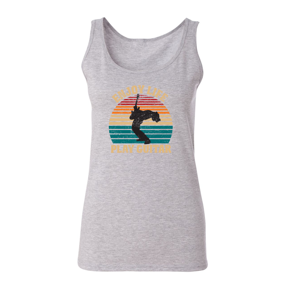 Joe Bonamassa Vintage Enjoy Life singlet dame svart bomull