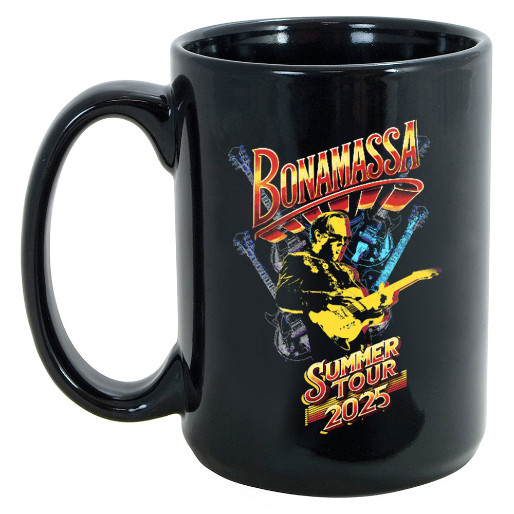 Joe Bonamassa 2025 Summer Tour krus 11oz keramikk