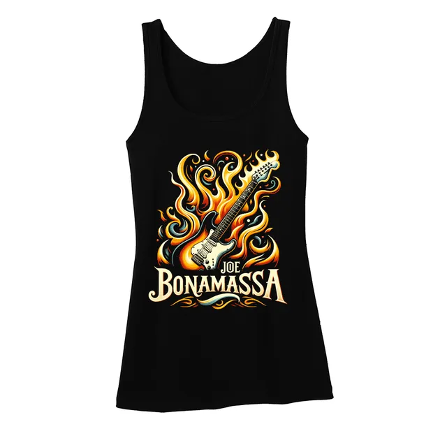 Joe Bonamassa Forged in Blues Tank singlet svart dame bomull