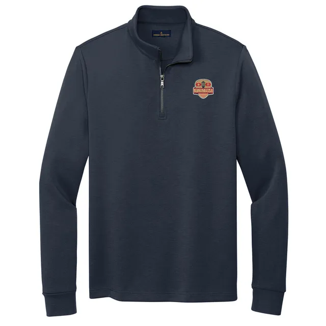 Joe Bonamassa Gold Vintage Pick Brooks Brothers 1/4 Zip svart