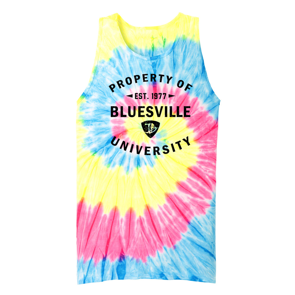 Joe Bonamassa Bluesville tie-dye tank topp unisex bomull