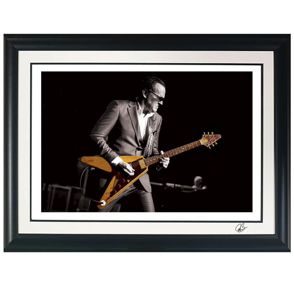 Joe Bonamassa #31 Re-Creation litografi signert innrammet