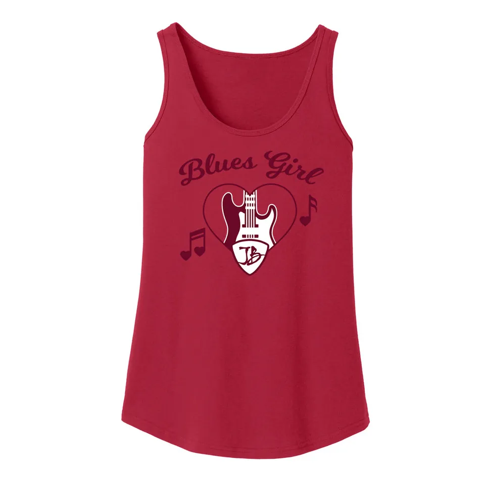 Joe Bonamassa Blues Girl singlet dame rød