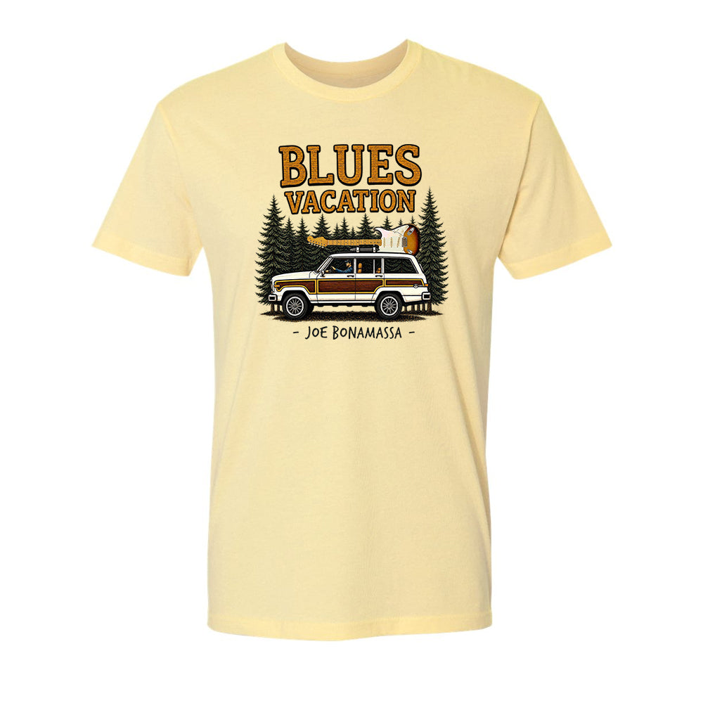 Joe Bonamassa Blues Vacation t-skjorte unisex bomull