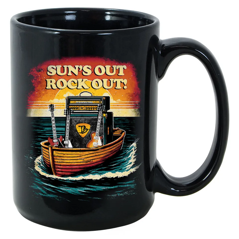 Joe Bonamassa Sun's Out Rock Out krus 11 oz keramikk
