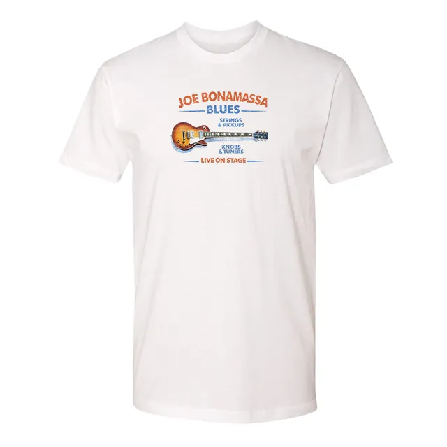 Joe Bonamassa Strings Pickups Blues t-skjorte unisex svart