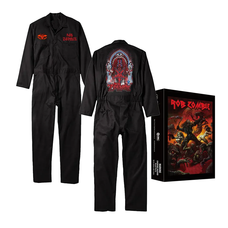 Rob Zombie Friday the 13th bundle coveralls og puslespill