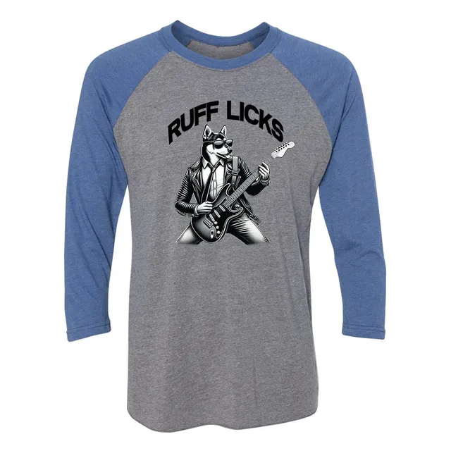 Joe Bonamassa Ruff Licks T-skjorte 3/4 erme raglan triblend