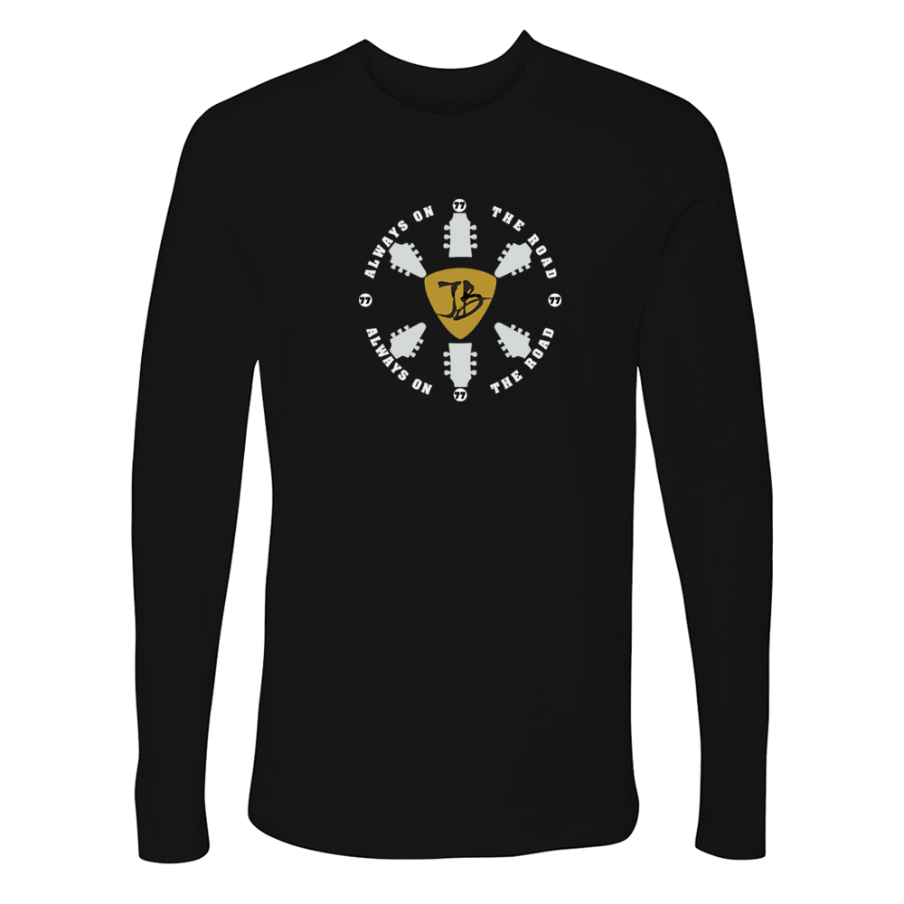 Joe Bonamassa Always on the Road 2019 Coin langermet t-skjorte svart