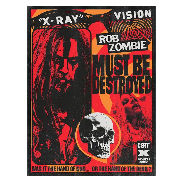 Rob Zombie 70's Grindhouse poster 18x24 vintage