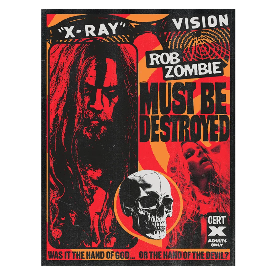 Rob Zombie 70's Grindhouse poster 18x24 vintage