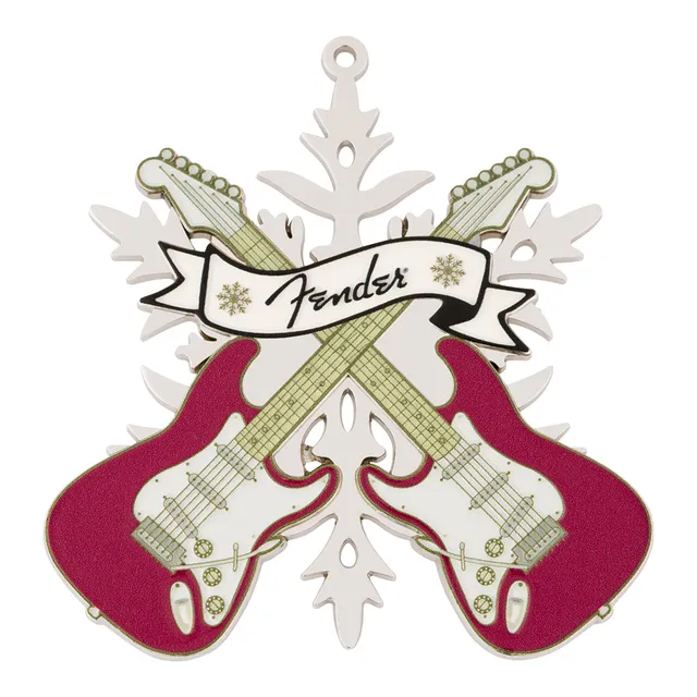 Joe Bonamassa Fender 2026 ornament snøfnugg Stratocaster 300
