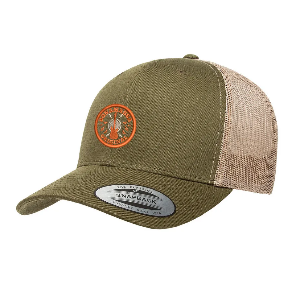 Joe Bonamassa Original Retro Trucker caps svart snapback