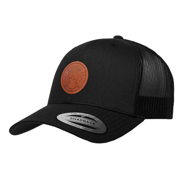 Joe Bonamassa Original trucker-caps svart skinnlapp