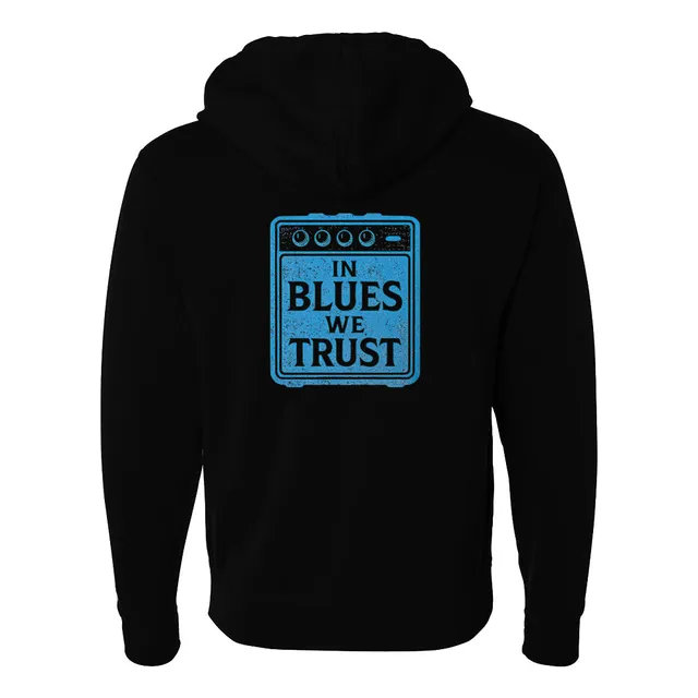 Joe Bonamassa In Blues We Trust Amp Zip-Up hoodie svart bomull