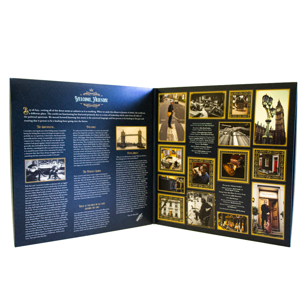 Joe Bonamassa Royal Tea dobbel vinyl 2LP britisk blues