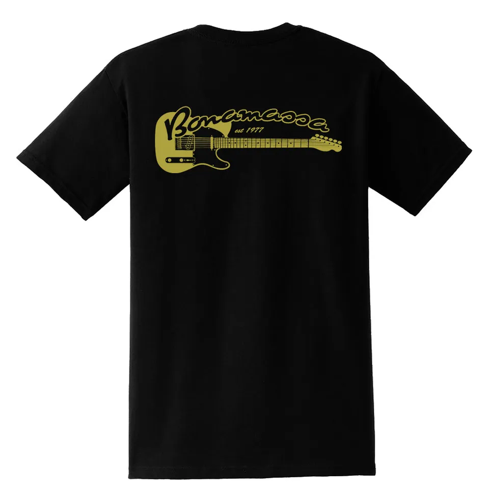 Joe Bonamassa Guaranteed Blues t-skjorte unisex brystlomme