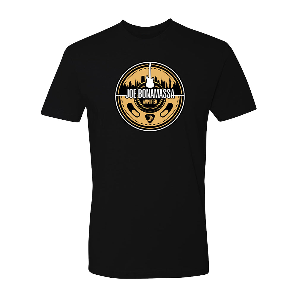 Joe Bonamassa JB Amplified t-skjorte unisex black bomull